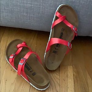 COPY - Birkenstock size 39 red sandal